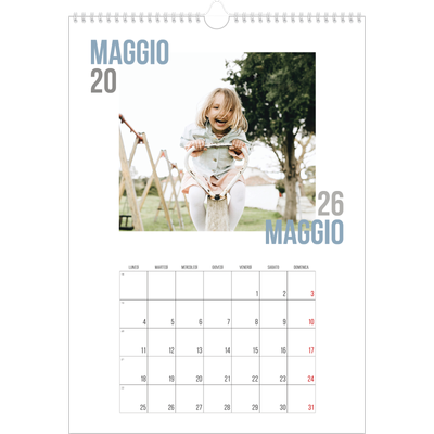 Calendario A3 verticale — Tipo di coppia [copertina]