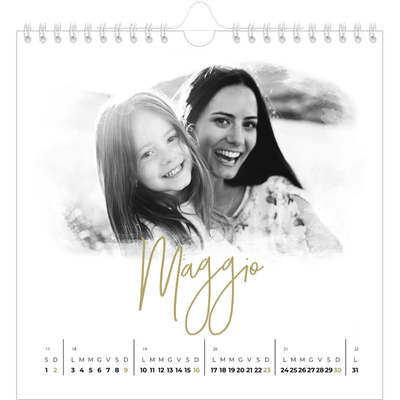 Calendari quadrati — Effetti fotografici [Maggio]