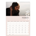 Calendario personalizzato A4 — Testo sovrapposto [Marzo]