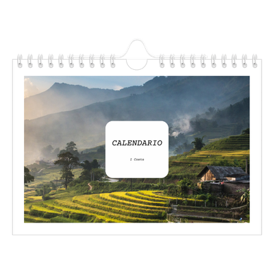Calendario fotografico A5 — Tutta la storia [copertina]