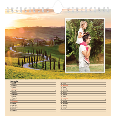 Calendari quadrati — Quattro stagioni [copertina]