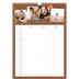 Calendario famiglia A3 verticale — Calendario terra a terra - Famiglia di 3 [copertina]