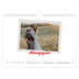 Calendario fotografico A4 — Firmato in cremisi [Maggio]