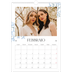 Calendario A3 verticale — Floreale elegante [Febbraio]
