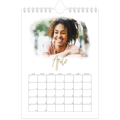 Calendario fotografico A5 — Effetti fotografici [Aprile]