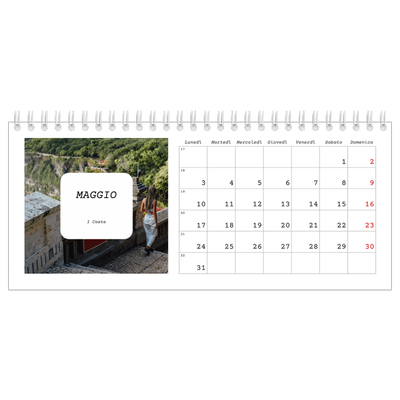 Calendari da tavolo — Tutta la storia [Maggio]