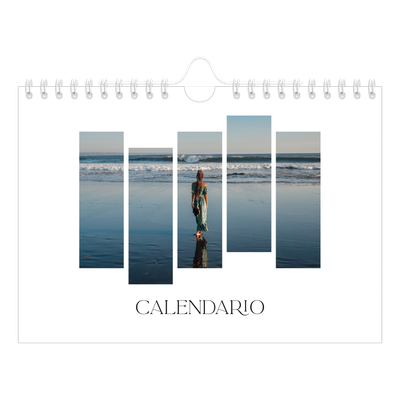 Calendario fotografico A5 — Mosaici di viaggio [copertina]
