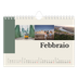 Calendario fotografico A5 — Vedute del mondo [Febbraio]