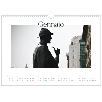 Calendario Fotografico A3 Orizzontale — Il mio diario di viaggio