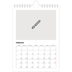 Calendario fotografico A5 — Disegna il tuo prodotto [Febbraio]