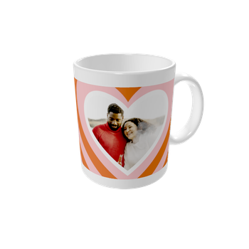 Tazze personalizzate — Cuore retrò