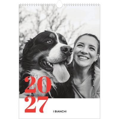 Calendario A3 verticale — Un anno audace [copertina]