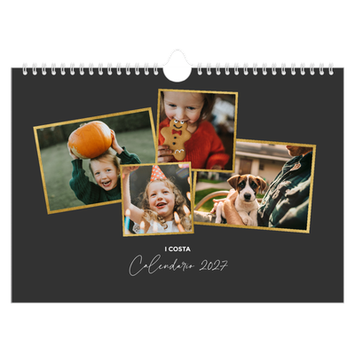 Calendario fotografico A4 — Tanti ricordi [copertina]
