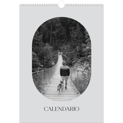 Calendario A3 verticale — La strada aperta [copertina]