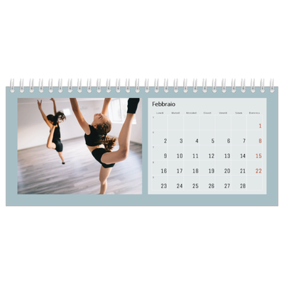 Calendari da tavolo — Neo Scandi [Febbraio]