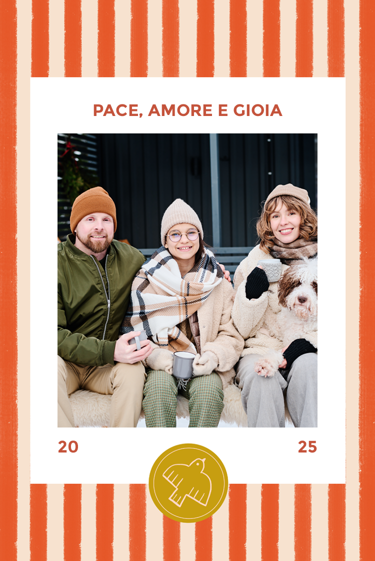 Biglietti — Strisce rosse rétro