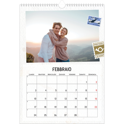 Calendario A3 verticale — Parts unknown [Febbraio]