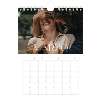 Calendario fotografico A5 — Più grande della vita [Marzo]