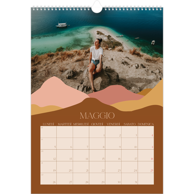 Calendario A3 verticale — Montagne [copertina]
