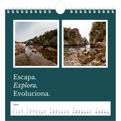 Calendari quadrati — Terra editoriale [Aprile]