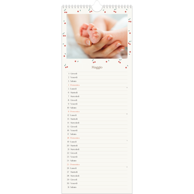 Calendario da cucina  — Ciliegie [copertina]
