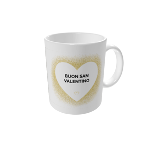 Tazze personalizzate — Cuore a pailettes