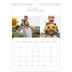Calendario personalizzato A4 — Scatole con strisce fotografiche [Febbraio]