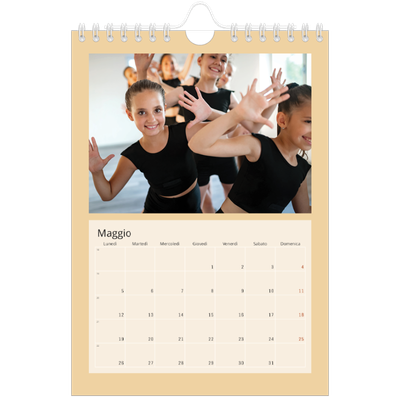 Calendario fotografico A5 — Neo Scandi [copertina]