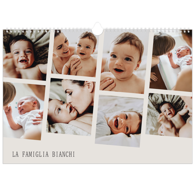 Calendario A3 orizzontale  — Ricordi in movimento [copertina]