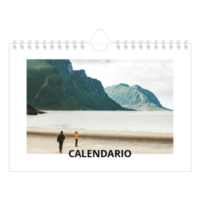 Calendario fotografico A5 — White space [copertina]