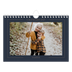 Calendario fotografico A5 — Blu prussiano [copertina]