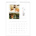 Calendario personalizzato A4 — Batanico semplice [Aprile]