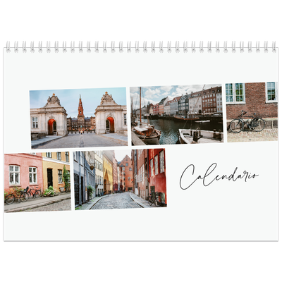 Calendario A4 Doppio — Soggiorno in città [copertina]