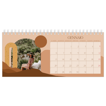 Calendario Fotografico da Tavolo — Montagne