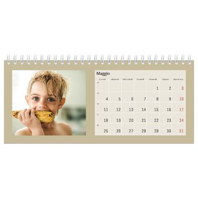 Calendari da tavolo — Colori della terra [copertina]