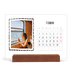 Calendario con supporto in legno orizzontale  — Istantanee da album [Febbraio]