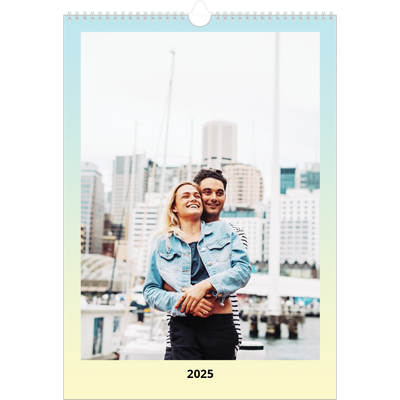 Calendario A3 verticale — Tonalità pastello [copertina]