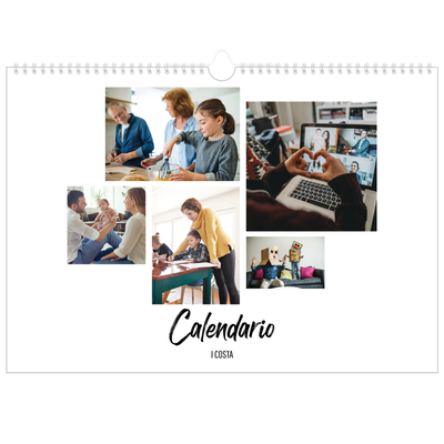 Calendario A3 orizzontale  — Questo sono io [copertina]