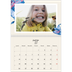 Calendario A4 Doppio — Fiori dipinti [copertina]