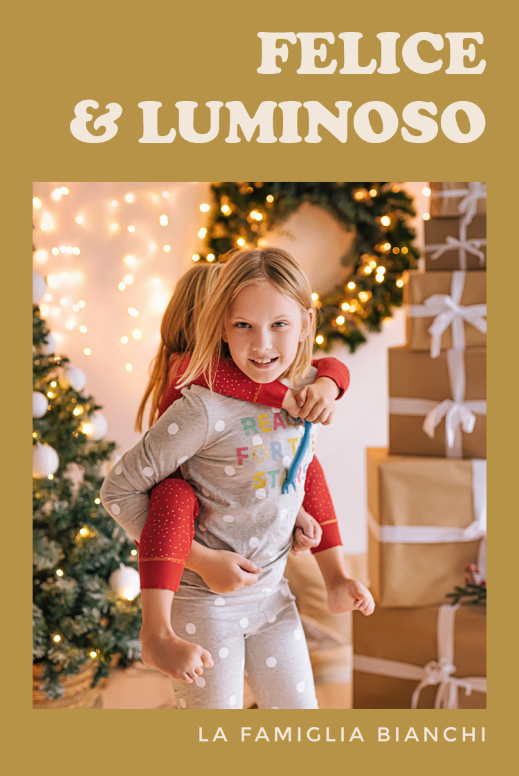 Biglietti — Natale dal sapore retrò