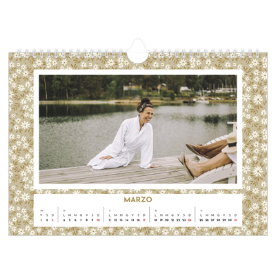 Calendario fotografico A4 — In piena fioritura [Marzo]