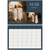 Calendario A4 Doppio — Ardesia e grazie [Marzo]