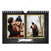 Calendario fotografico A5 — Cornici dorate [copertina]