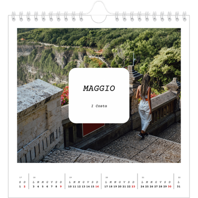 Calendari quadrati — Tutta la storia [Maggio]