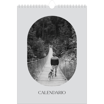 Calendario personalizzato A4 — La strada aperta [copertina]