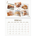 Calendario A4 Doppio — Gattino giocherellone [Febbraio]