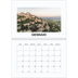 Calendario A4 Doppio — Foto semplice [Gennaio]