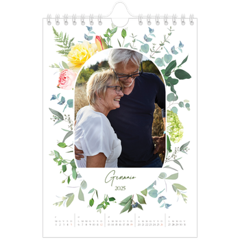 A5 Verticale — Fiori tradizionali