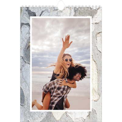 Calendario personalizzato A4 — Corteccia d'albero [copertina]