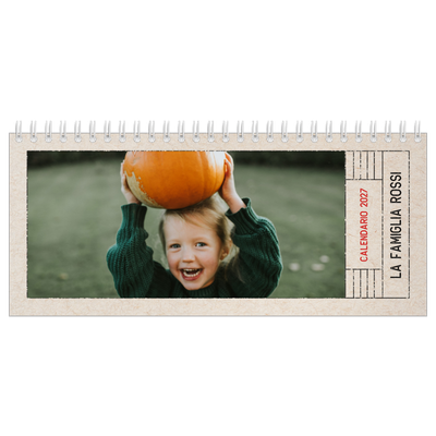 Calendari da tavolo — Effetto timbro artigianale [copertina]